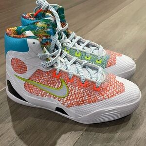 NEW 2025 NIKE KOBE IX 9 ELITE PROTRO 'WHAT THE' GS MULTI-COLOR HJ9446-100 3 3Y